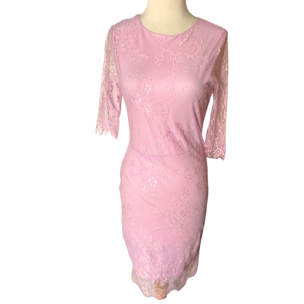 Purple Lace Dress